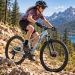 GIANT Liv Tempt 24 Disc Kids Lightweight Mountain Bike Dusty Blue GI1127015120 view 4