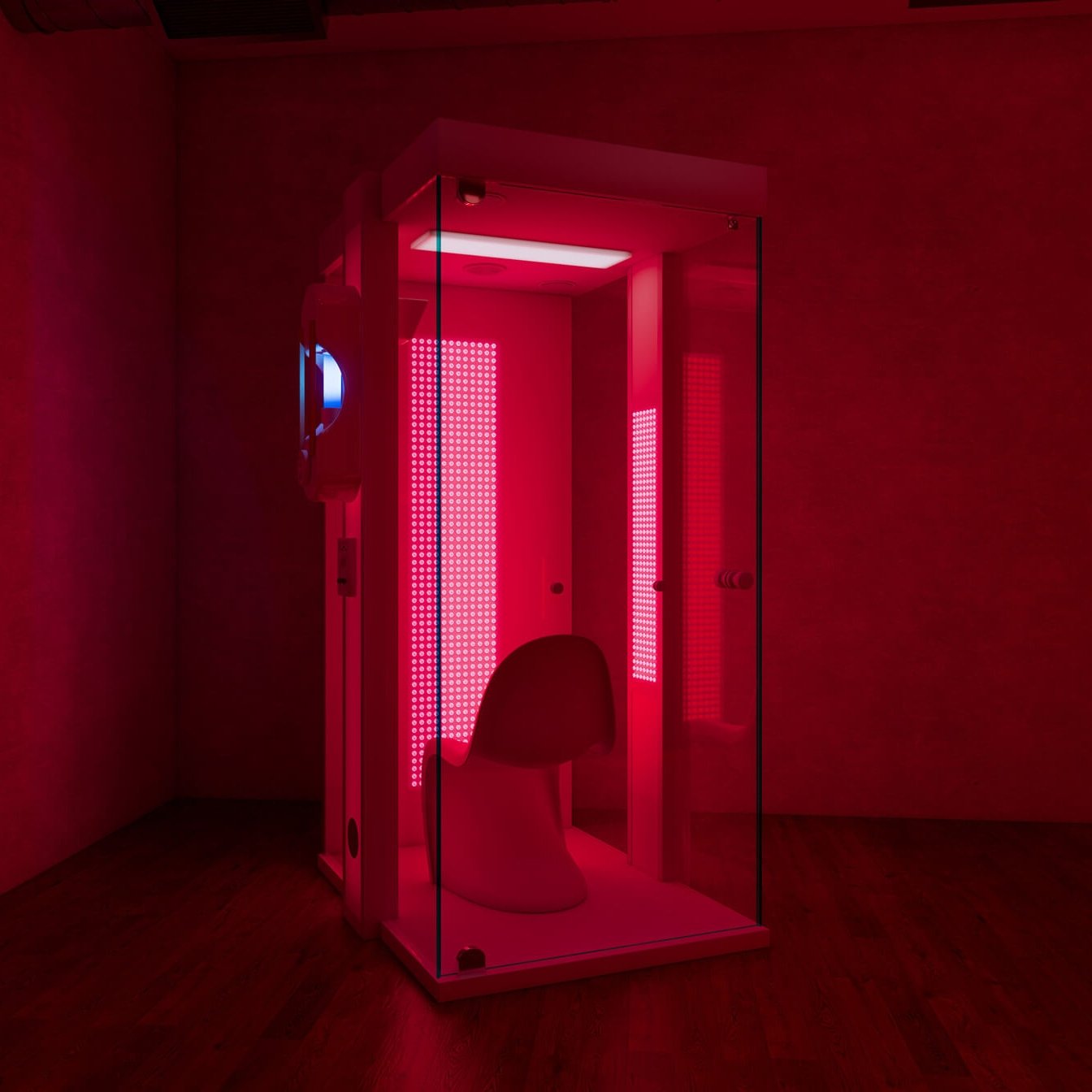 HaloTherapy Salt & Red Light Therapy Cabin 1 Person HALO-RED-500