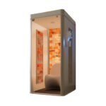 HaloTherapy Uno Salt Booth Compact 1-Person Wellness Cabin HALO-UNO