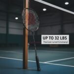 Hundred Flutter S Zoom Badminton Racket Dark-Grey-Red HBRX-2U022-1 view 4