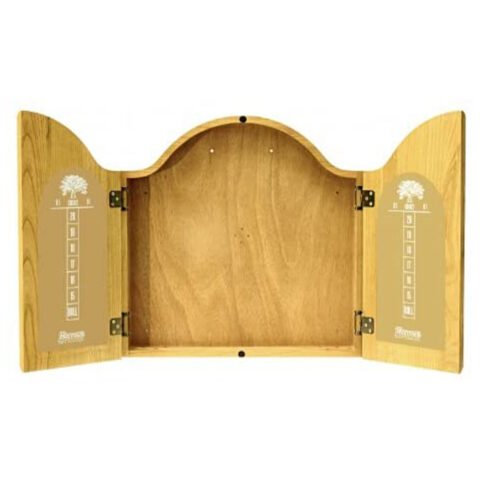 Harrows Dart Board Cabinet Sherwood Solid Oak HDARTB-OAK