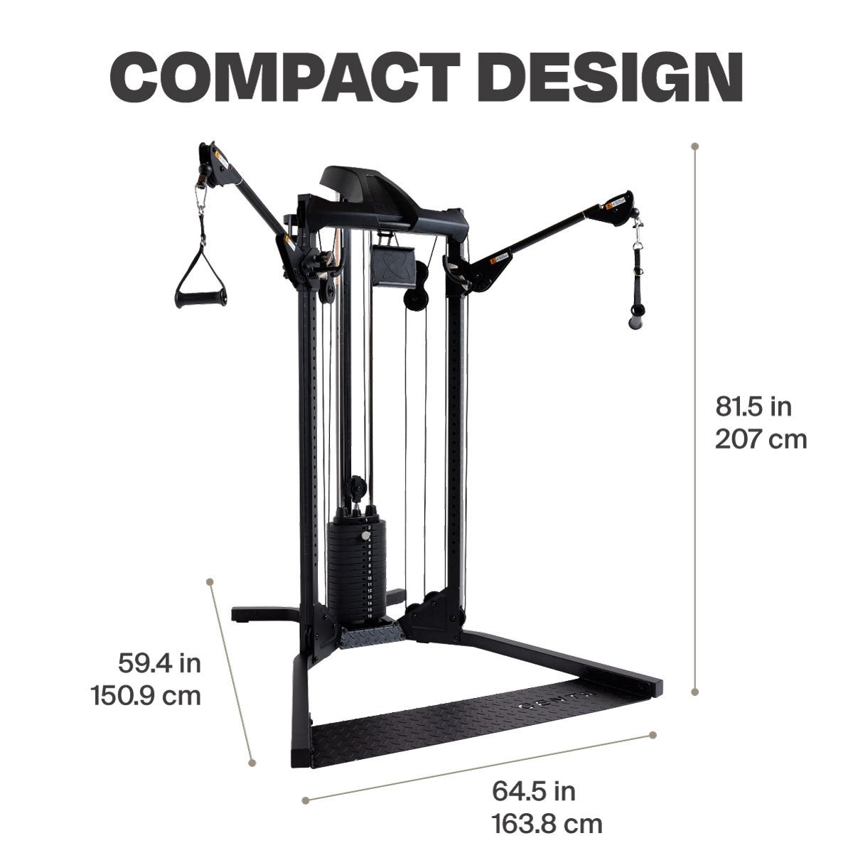 Centr W5X3 Home Gym Functional Trainer INSSFT1 view 3