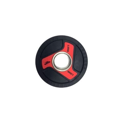 TA Sport Deluxe Rubber Coated Weight Plate IR91054B 1.25 kg