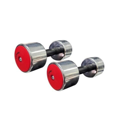 Chromed Dumbbell IR92017 1–10 kg – Chrome Hand Weights for Strength Training, Fitness & Home Gym