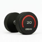 Jordan Ex Display Round Rubber Dumbbell Single Piece view 2