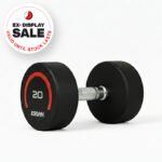 Jordan Ex Display Round Rubber Dumbbell Single Piece