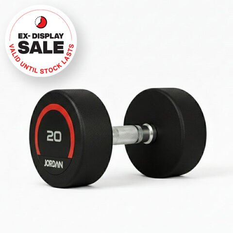 Jordan Ex Display Round Rubber Dumbbell Single Piece