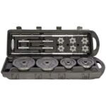 TA Sport Black Barbell and Dumbbell Set with Carry Case 50 Kg JYP50