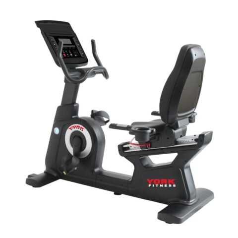 York Professional Recumbent Exercise Bike K9003RW With LED Display