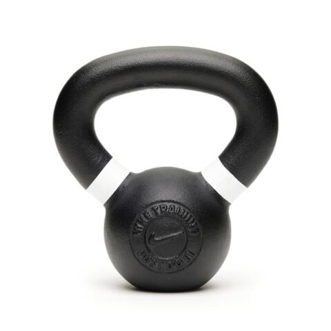 Nike Strength Premium Cast Iron Kettlebell Black