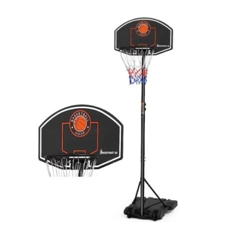 Knight Shot Basketball Post 102 with Adjustable Stand Movable Outdoor KS-BB-MPOST-102