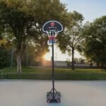 Knight Shot Basketball Post 102 with Adjustable Stand Movable Outdoor KS-BB-MPOST-102 view 3