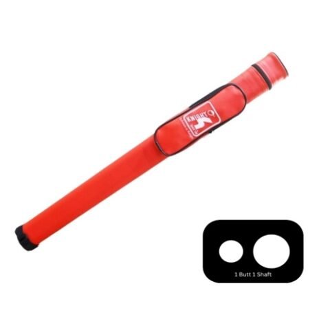 Knight Shot Cue Hard Case 1×1 Red KS-CASE-1X1RED