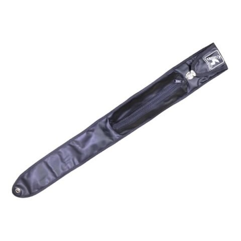 Knight Shot Leather Billiard Cue Soft Case 32″ Black For 58″ 2pc Billiard Cue KS-CASE-LTHR-32