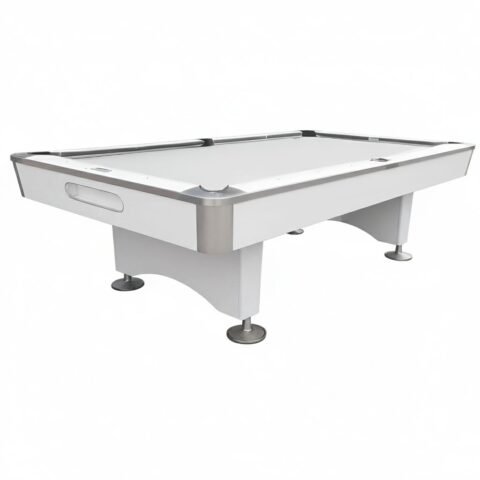 Knight Shot Knight II Home Use Billiard Table White 7 FT KS-KNI-7FT-WHT