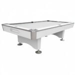 Knight Shot Knight II Home Use Billiard Table White 8FT KS-KNI-8FT-WHT
