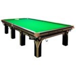 KnightShot Maestro Tournament Snooker Table | 12FT Black & Gold KS-MAES-12FT-BGOLD - view 2