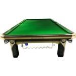 KnightShot Maestro Tournament Snooker Table | 12FT Black & Gold KS-MAES-12FT-BGOLD - view 3