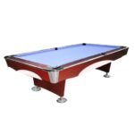 KnightShot Spyder Commercial Billiard Table | 7FT Brown KS-SPY-7FT-BRN