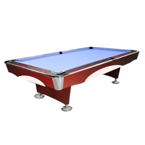 KnightShot Spyder Commercial Billiard Table | 7FT Brown KS-SPY-7FT-BRN