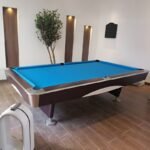 KnightShot Spyder Commercial Billiard Table | 7FT Brown KS-SPY-7FT-BRN - view 2