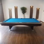 KnightShot Spyder Commercial Billiard Table | 7FT Brown KS-SPY-7FT-BRN - view 3