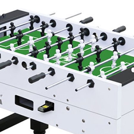 Knight Shot ST179 Commercial Coin-Operated Foosball Table KS-ST179-WHT view 3