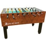 Knight Shot ST950A Foosball Table Semi-Commercial Build with Premium Wood Finish KS-ST950A