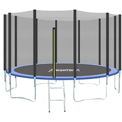 KnightShot Outdoor Round Trampoline | 12 Feet KS-TRAMP-12FT