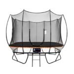 Knight Shot Springless Trampoline with Ladder -Square 11FT