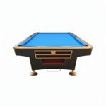 Knight Shot Turbo Commercial Billiard Table Brown 9 FT X 4.5 FT KS-TUR-9FT-BRN view 3