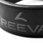 Reeva Buffalo Leather Lifting Belt with Stainless Steel Buckle 10 mm view 4