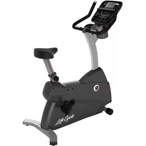 Life Fitness C3 Upright Lifecycle Exercise Bike +Track Console LF-C3-TC