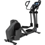 Life Fitness E5 Cross Trainer Base, Titanium-Base+Go Console LF-E5-GO