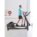 Life Fitness E5 Cross Trainer Base, Titanium-Base+Go Console LF-E5-GO view 3