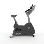 Life Fitness C3 Upright Lifecycle Exercise Bike with Go Console view 2