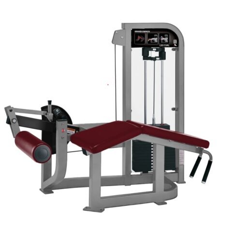 Hammer Strength Select Leg Curl Ergonomic Hamstring Isolation with Smooth Motion