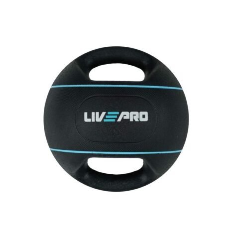LiveUp Double Grip Medicine Ball LP8111-05 5 kg Black/Blue
