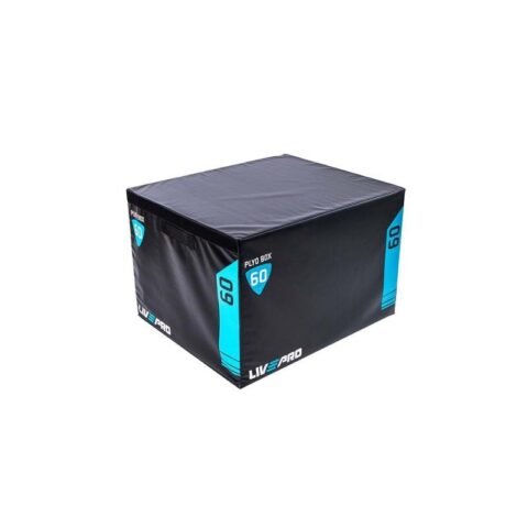 LivePro Soft Plyometric Box LP8151-XL 60CM Black