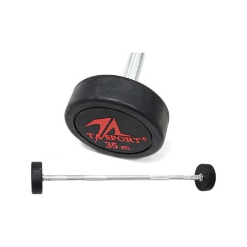 Rubber Coated Barbell 35 kg Ls2032 Ta Sports