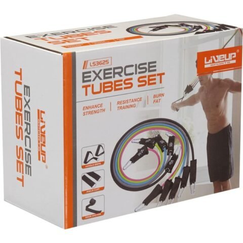 LiveUp 11 Pcs Expander Tube Set LS3625 Mixed