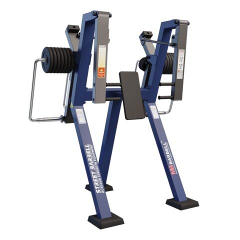 Street Barbell Standing Chest Press Outdoor Machine MB-7-30