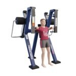 Street Barbell Standing Chest Press Outdoor Machine MB-7-30 view 4