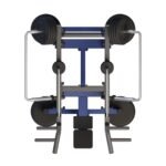 Street Barbell Outdoor Seated Shoulder Press Machine MB-7-63 view 4