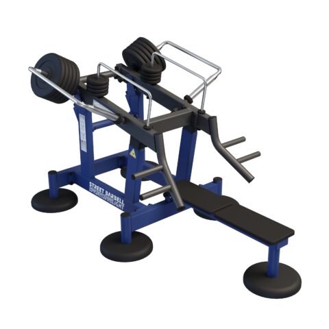 Street Barbell Bench Press Machine Chest & Upper Body Strength Training MB-7-64