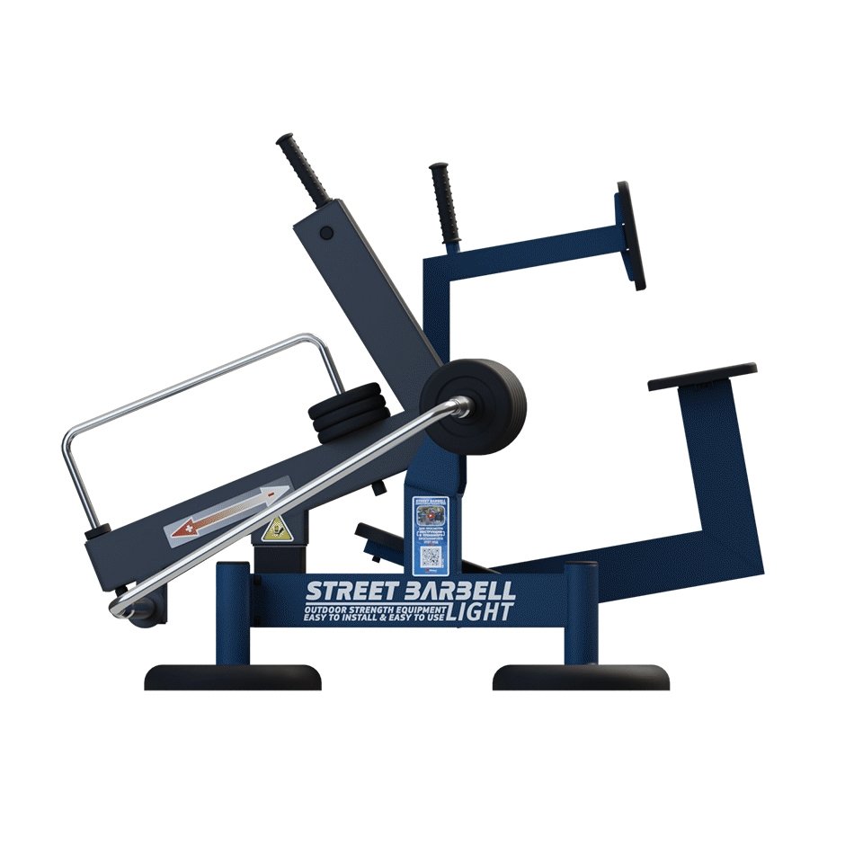 Street Barbell Seated Row Machine Back Strength Trainer MB-7-70 view 3