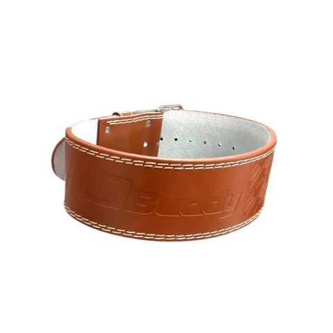 MDBuddy Leather Weightlifting Belt MD1697 Brown