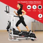 PowerMax MFT-410 4 in 1 Multi-function Manual Treadmill image 4
