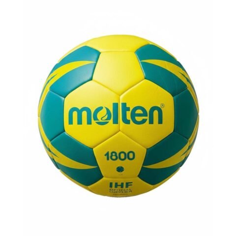 Molten Stitched Leather Handball Green Yellow Size 0 MLT-H0X1800-GY
