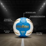 Molten PU Leather Training Handball Size 3 MLT-H3X2200BW view 4